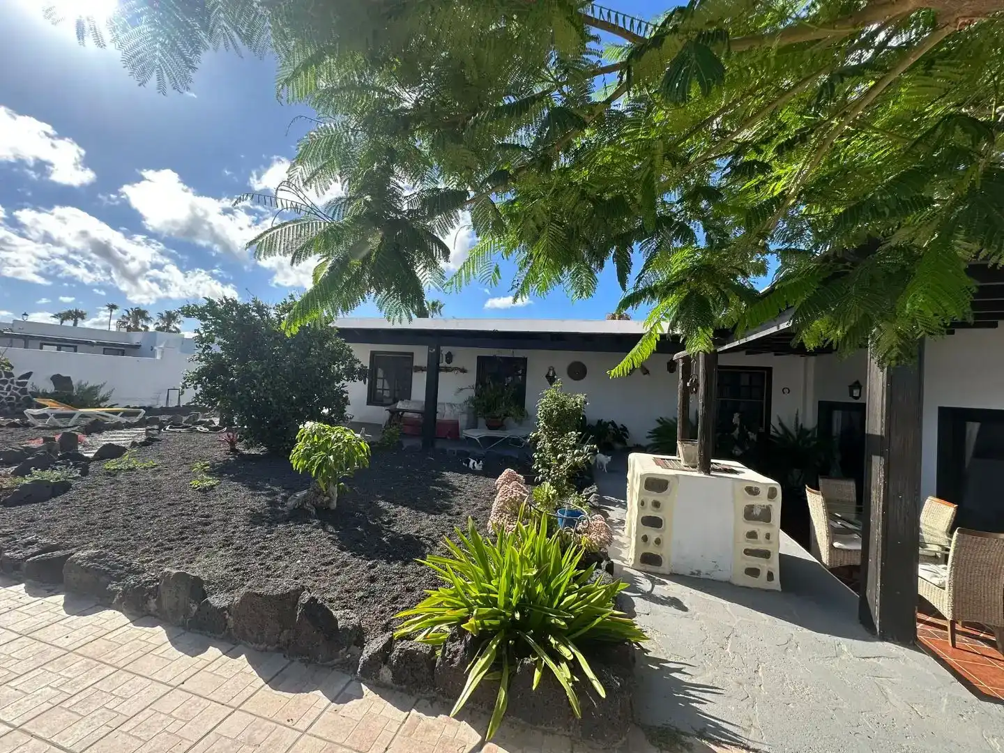 Vista exterior de Casa o chalet en venta en Tías con Jardín privado, Parquet y Trastero
