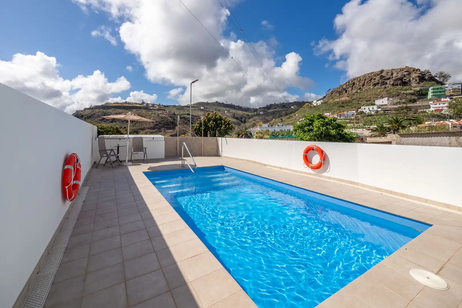 Piscina de Casa o xalet en venda en Moya (Las Palmas) amb Jardí privat, Terrassa i Traster