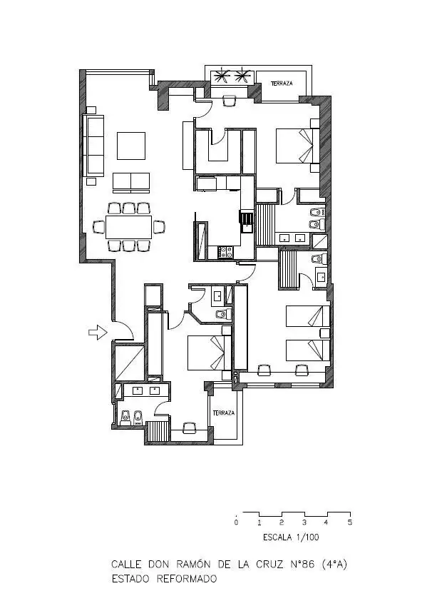 Flat with pool for sale in Calle de Don Ramón de la Cruz, imagen 85