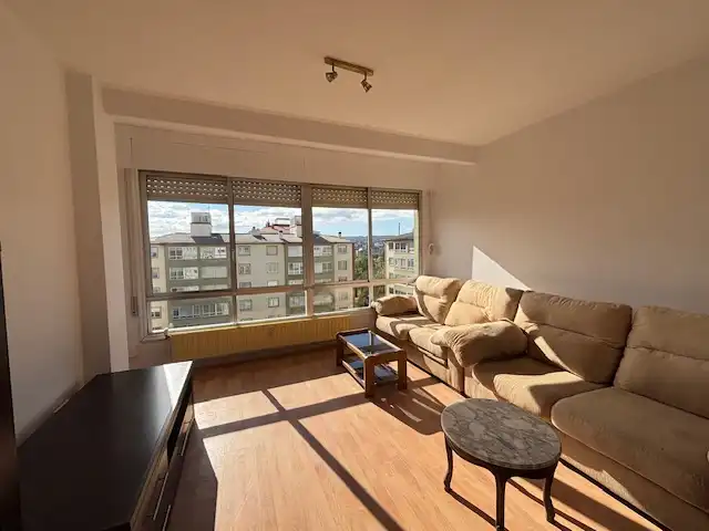 Sala de estar de Piso en venta en Ferrol con Calefacción, Amueblado y Horno