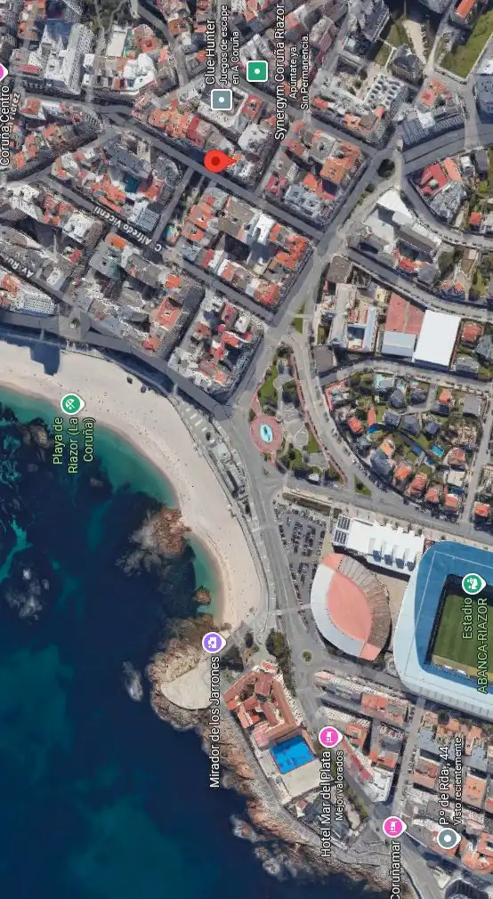 Vista exterior de Piso en venta en A Coruña Capital  con Terraza y Balcón
