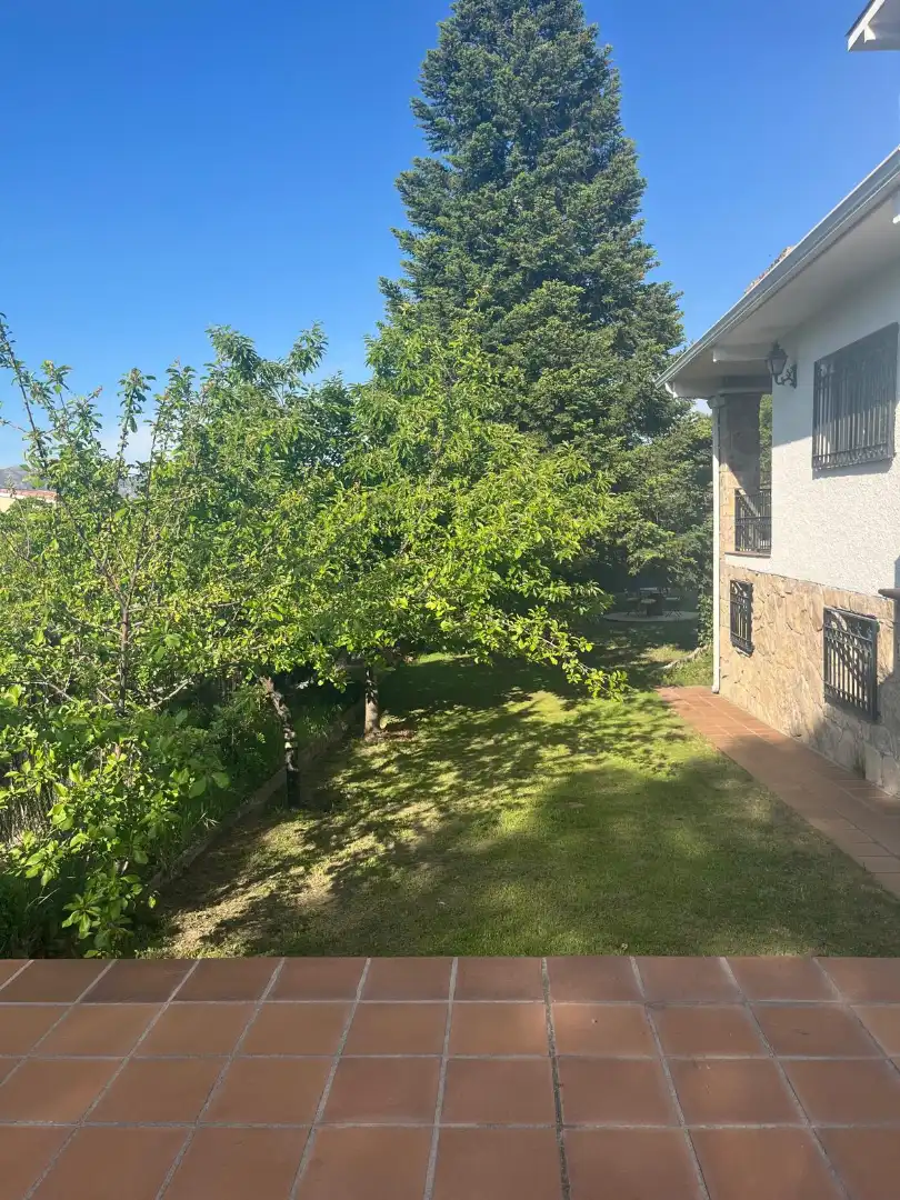Jardín de Casa o chalet de alquiler en Becerril de la Sierra con Aire acondicionado, Calefacción y Jardín privado