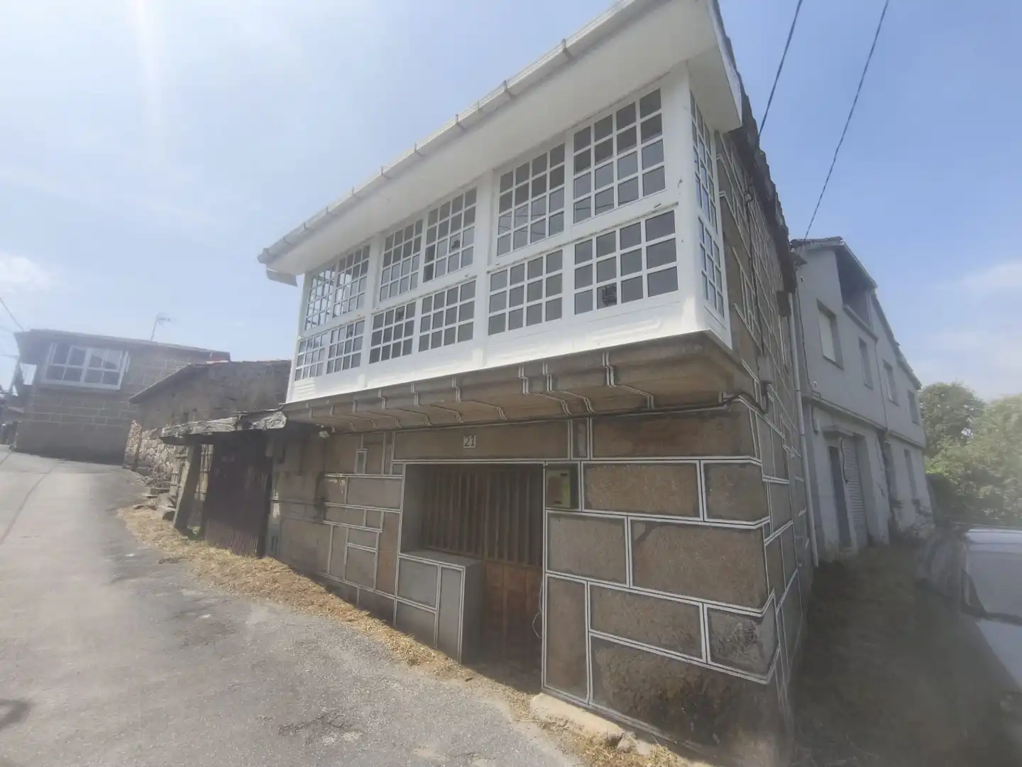 Vista exterior de Casa o xalet en venda en Baños de Molgas