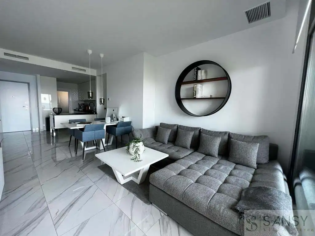 Living room of Apartments for sale in Benidorm  with Air Conditioner, Heating and Terrace
