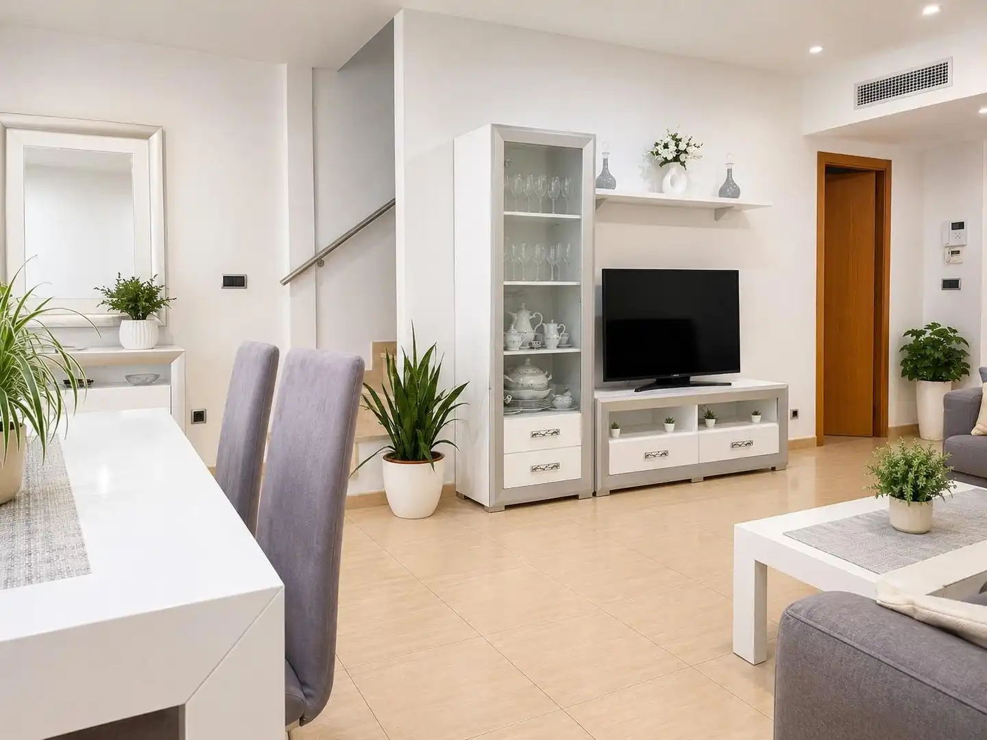 Sala de estar de Casa o chalet en venta en Molina de Segura con Aire acondicionado, Terraza y Trastero