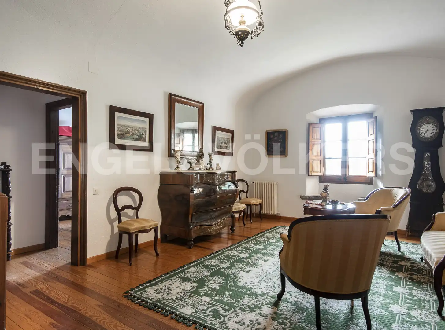 Wohnzimmer von Country house zum Verkauf in La Garriga mit Heizung und Schwimmbad