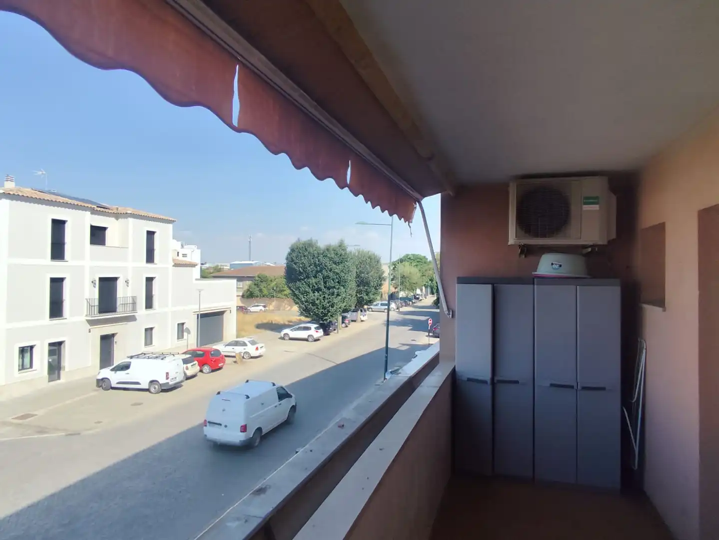 Terrasse von Maisonette zum Verkauf in Zafra mit Klimaanlage und Abstellraum