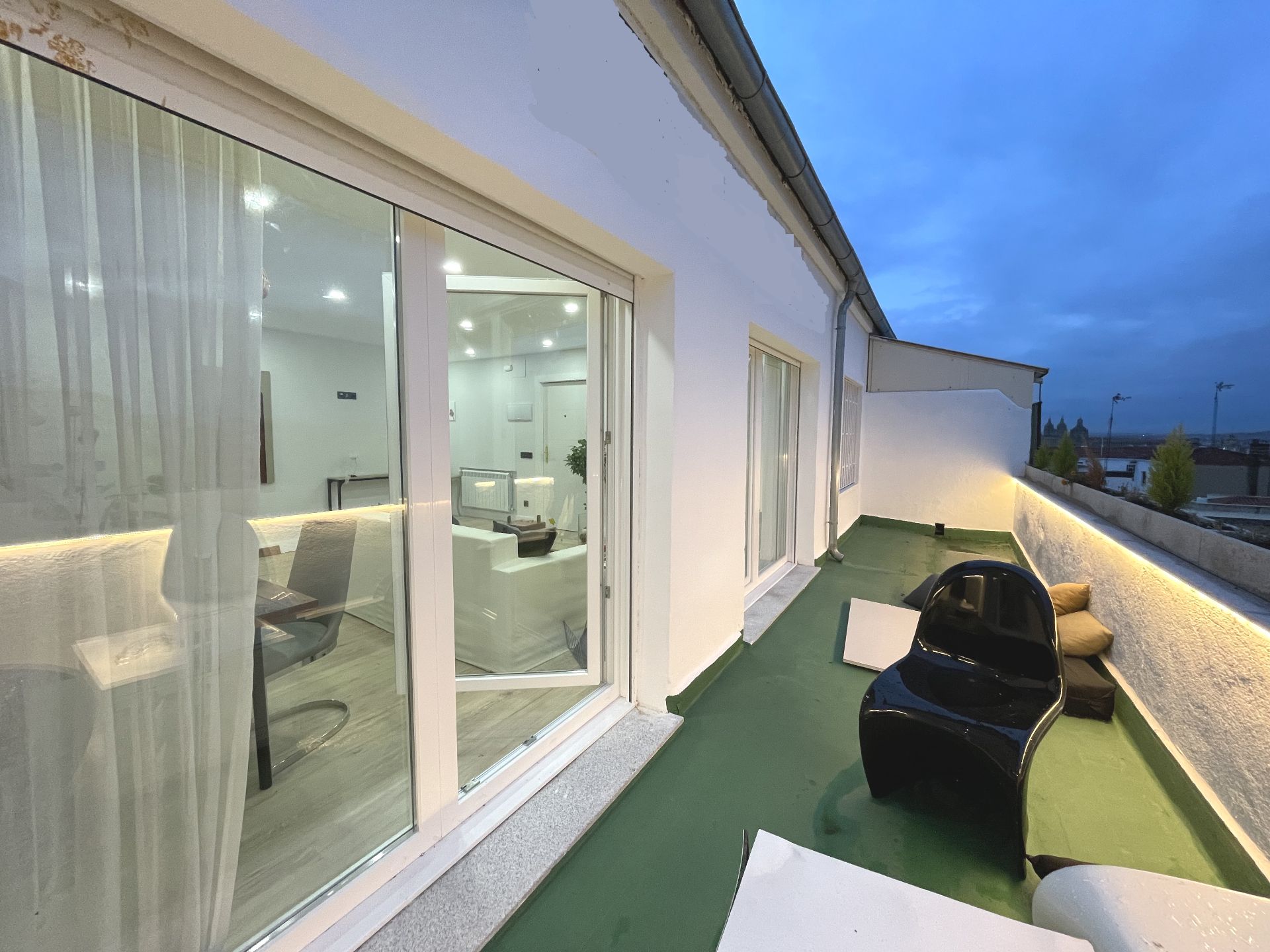 Terrace of Attic for sale in Salamanca Capital  with Heating, Parquet flooring and Terrace