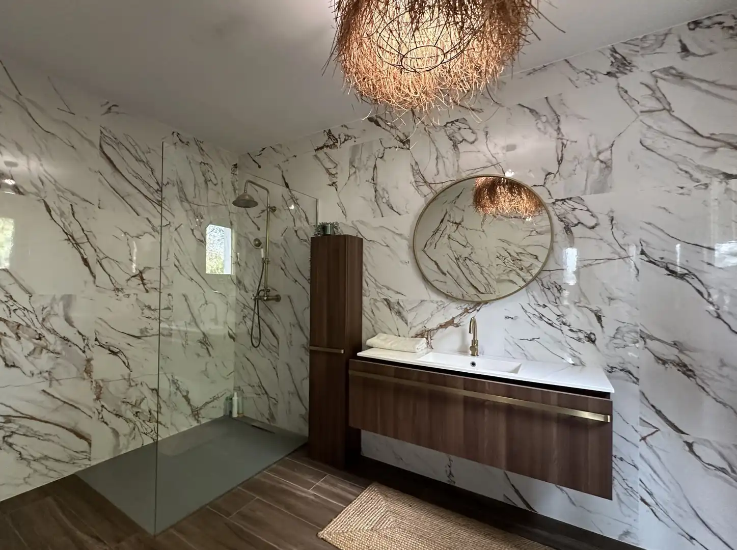 Baño de Casa o chalet en venta en Ontinyent con Calefacción, Jardín privado y Piscina