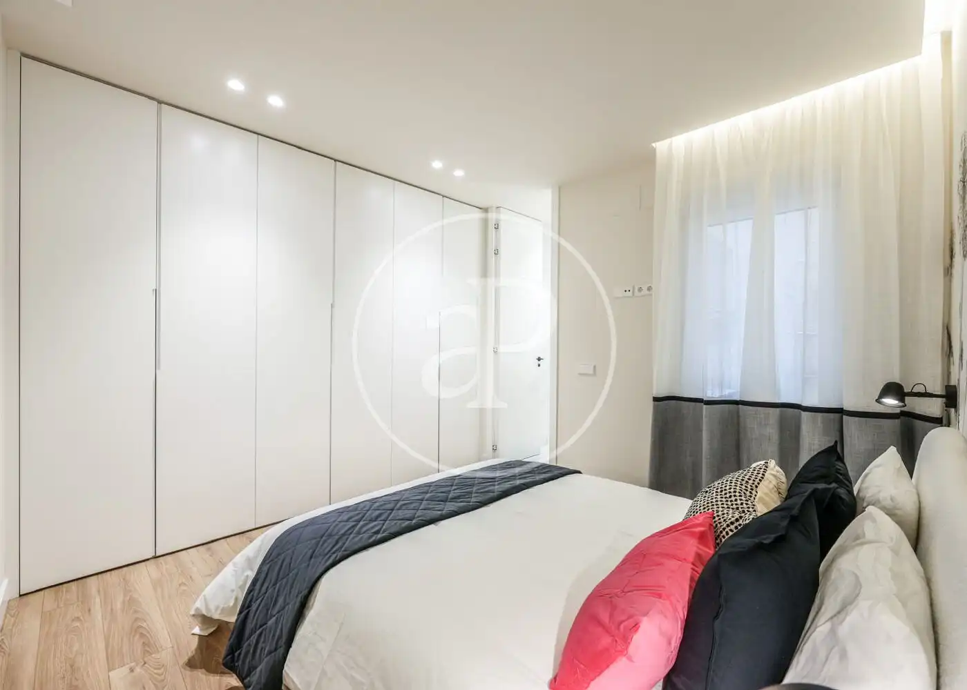 Schlafzimmer von Wohnung zum Verkauf in Madrid mit Klimaanlage, Heizung und Möbliert