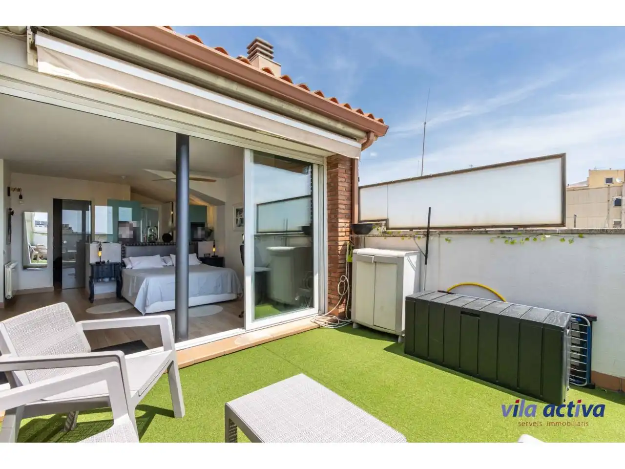 Terrassa de Dúplex en venda en Terrassa amb Aire condicionat, Calefacció i Parquet