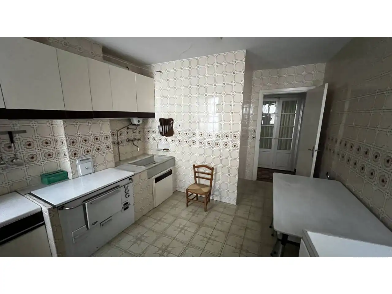 Kitchen of Flat for sale in Espinosa de los Monteros  with Storage room, Furnished and Balcony