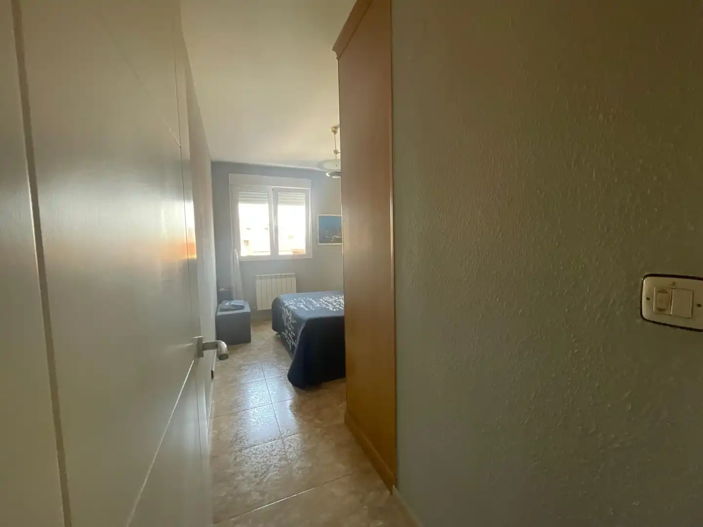 Bedroom of Flat for sale in Zaragoza  with Heating, Terrace and Storage room