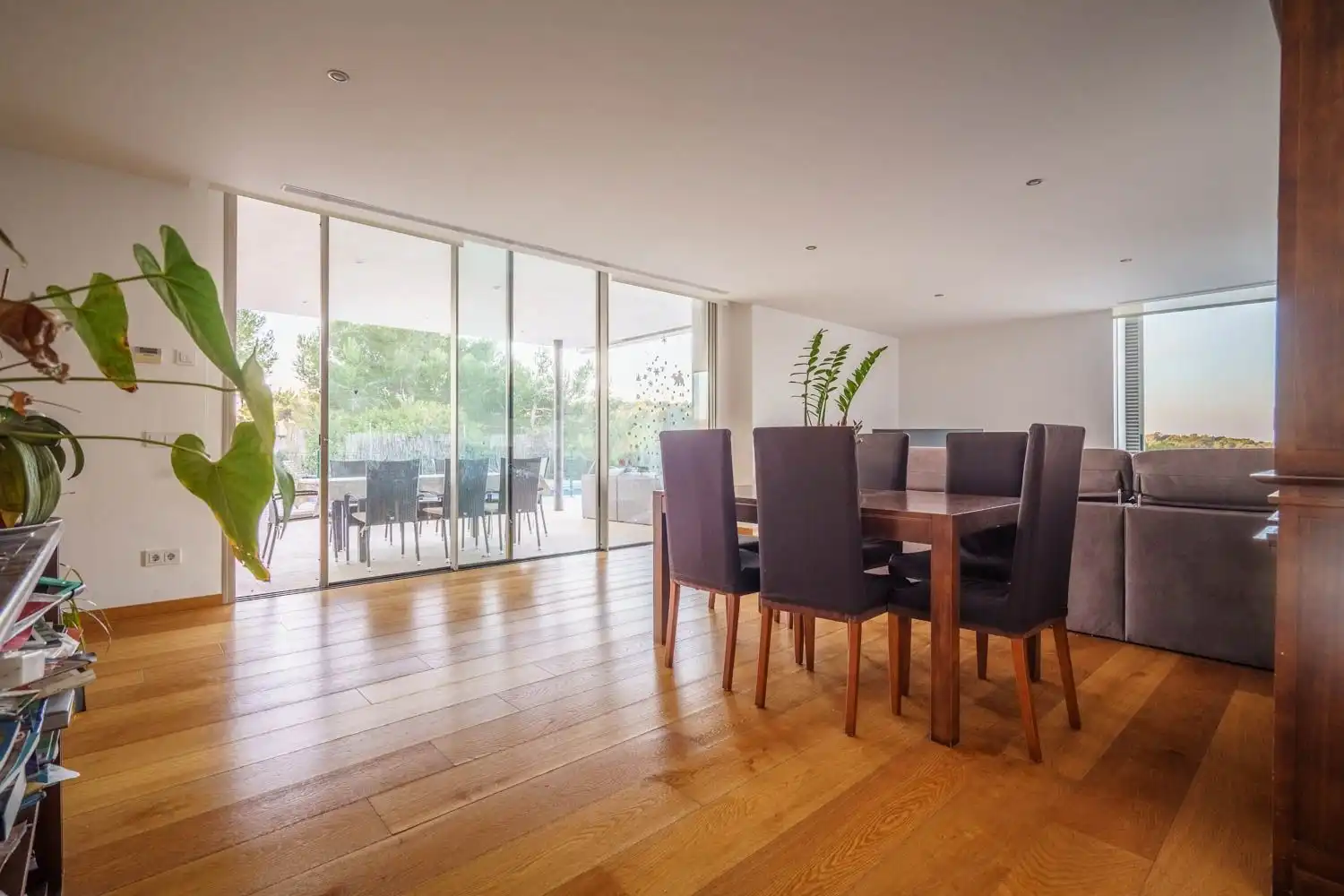 Comedor de Casa o chalet en venta en Calvià con Aire acondicionado, Jardín privado y Parquet