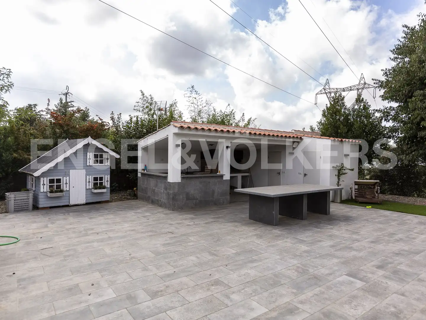 Terrace of Country homes for sale in Caldes de Montbui  with Air Conditioner, Heating and Private garden
