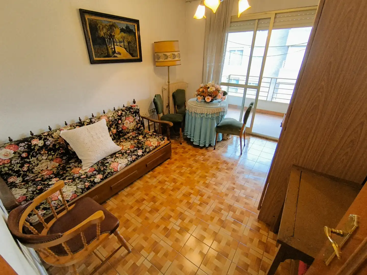 Sala d'estar de Pis en venda en Palencia amb Calefacció, Terrassa i Forn