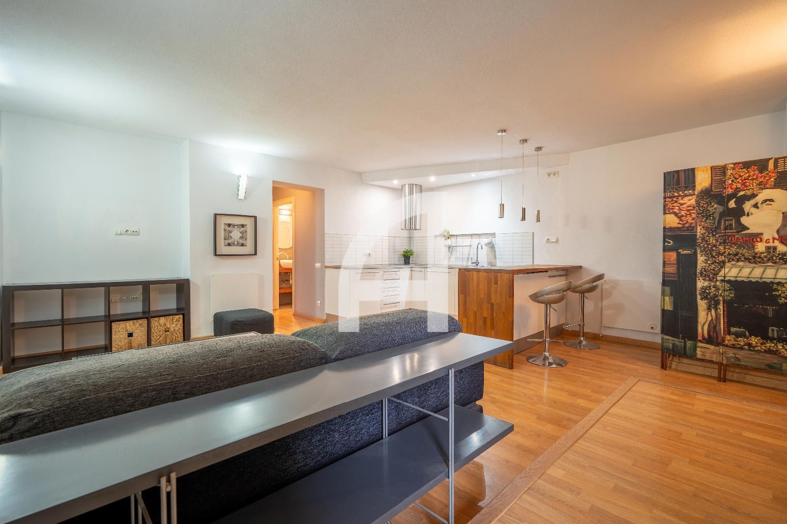 Living room of Flat for sale in Sant Just Desvern  with Swimming Pool and Community pool