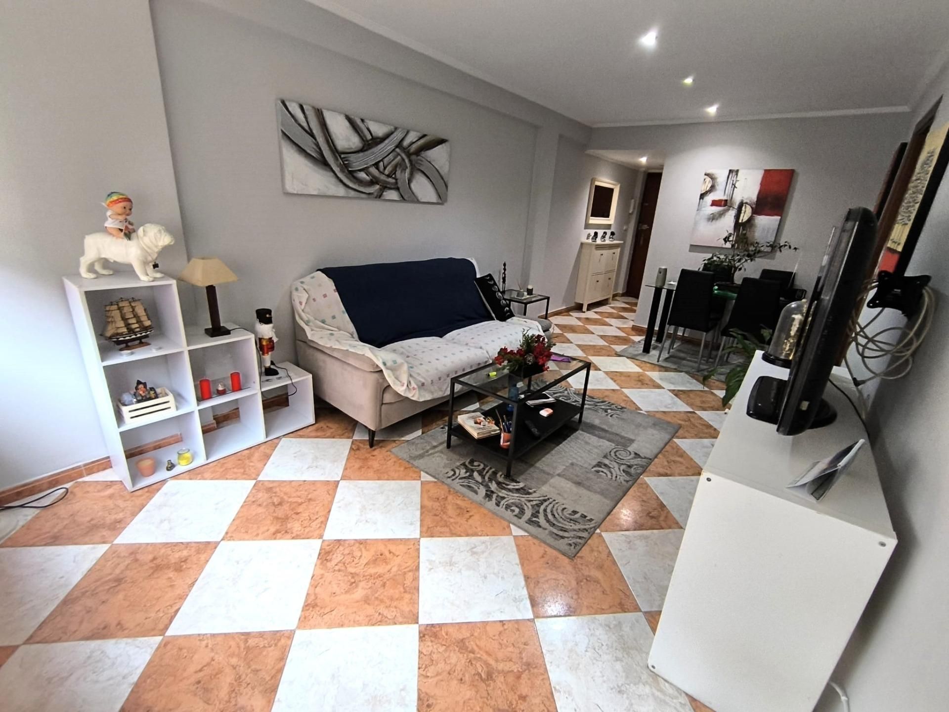 Sala d'estar de Pis en venda en  Huelva Capital amb Moblat