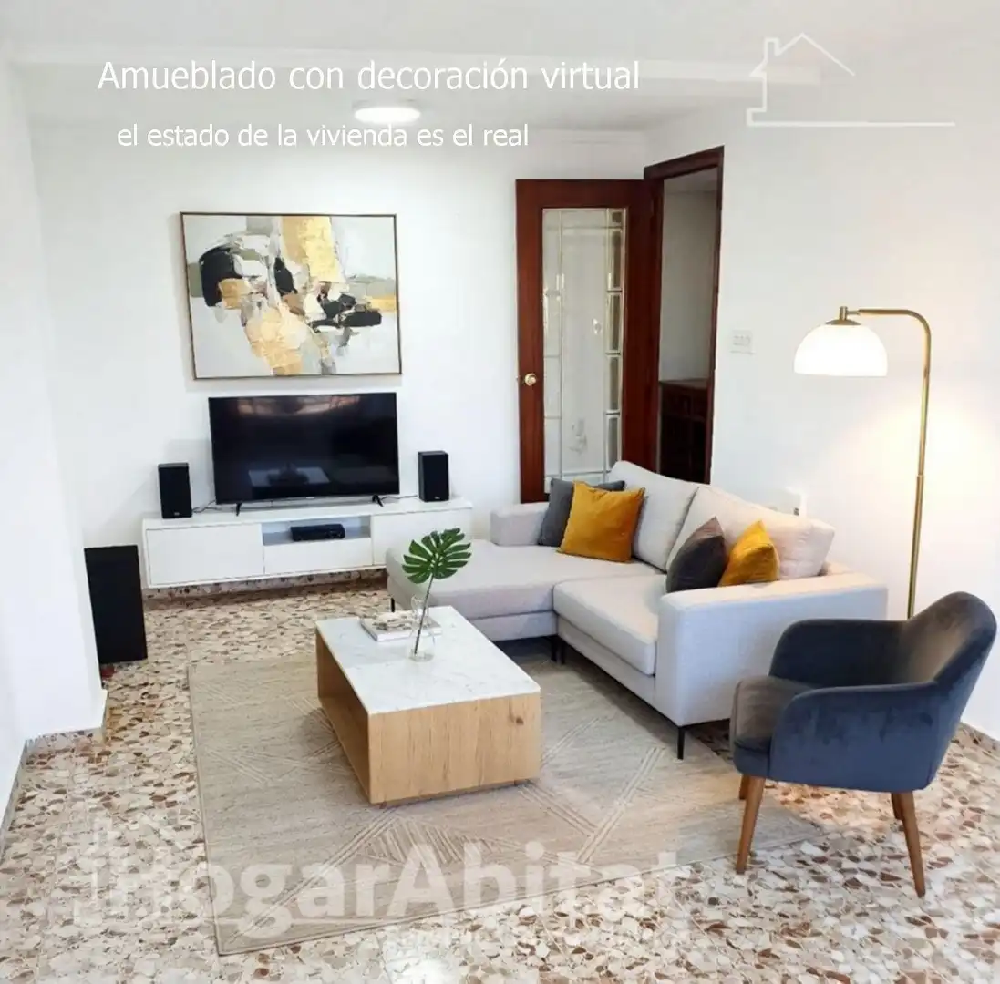Sala de estar de Piso en venta en Almenara con Balcón