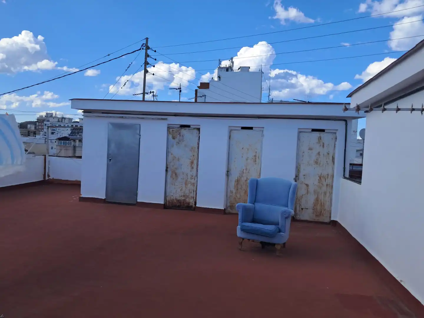 Terraza de Piso en venta en Gandia con Aire acondicionado, Trastero y Horno