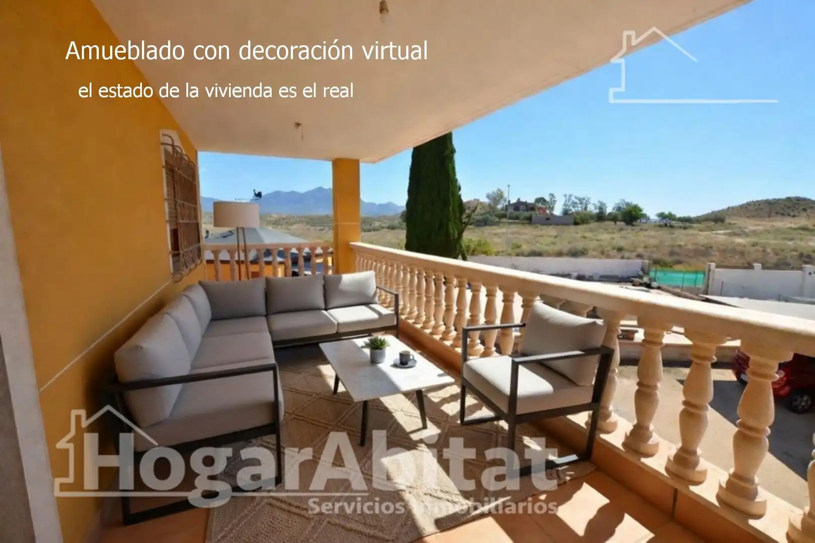 Terrasse von Haus oder Chalet zum Verkauf in Mutxamel mit Heizung, Privatgarten und Terrasse