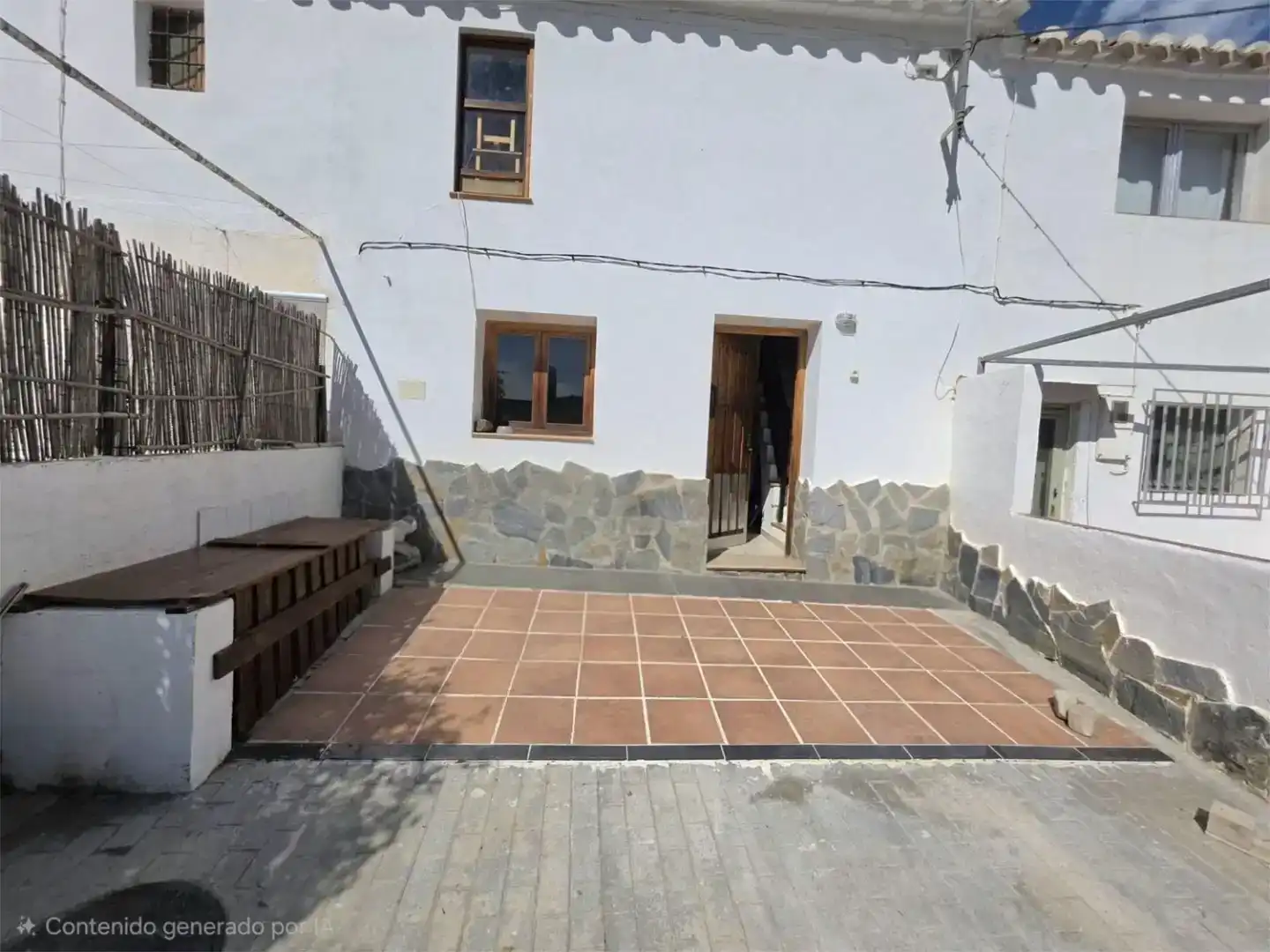 Terraza de Casa adosada en venta en Sorbas