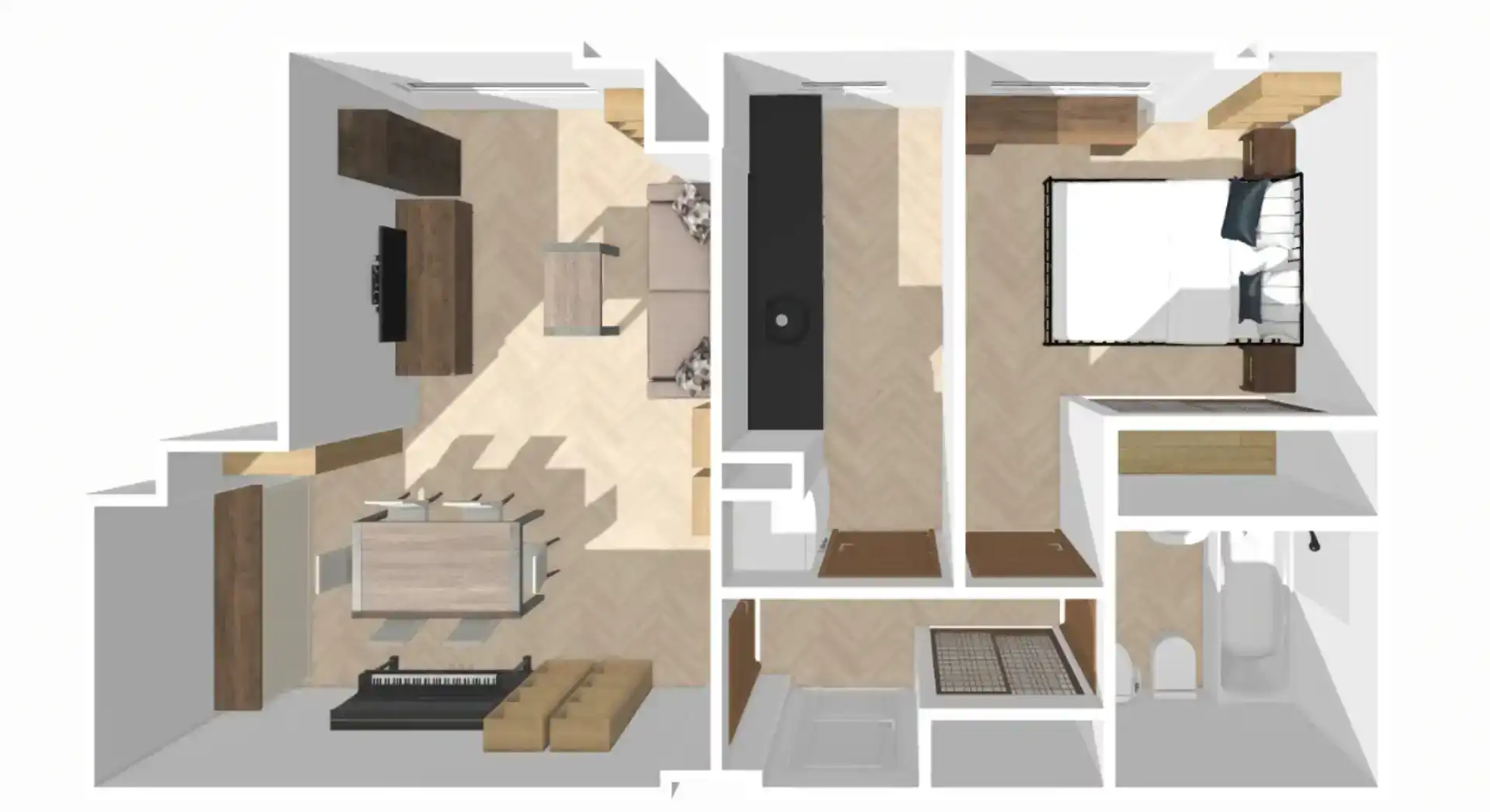 Flat for sale in  Madrid Capital  with Air Conditioner