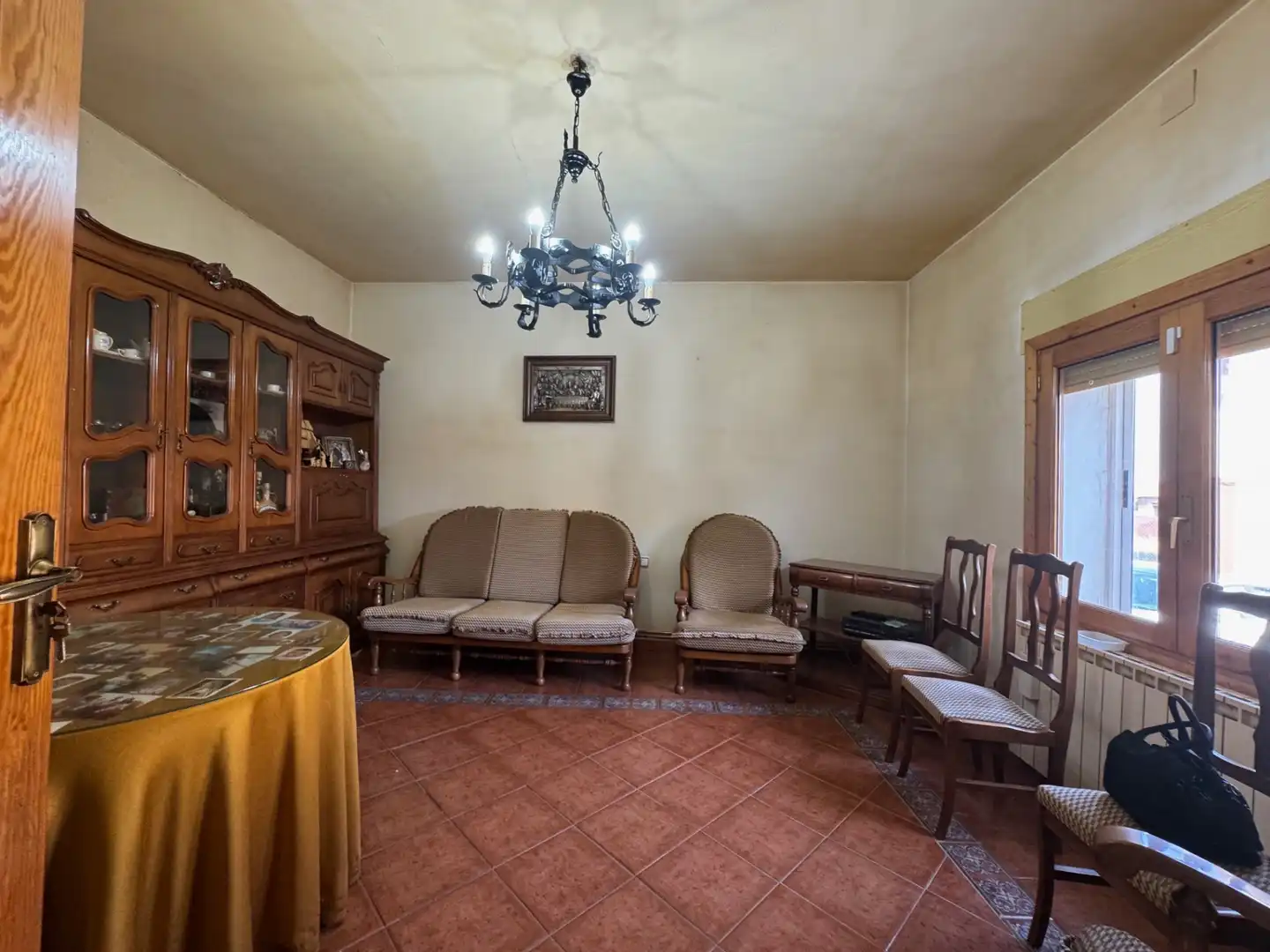 Dining room of Country homes for sale in Barcial de la Loma  with Heating, Terrace and Storage room