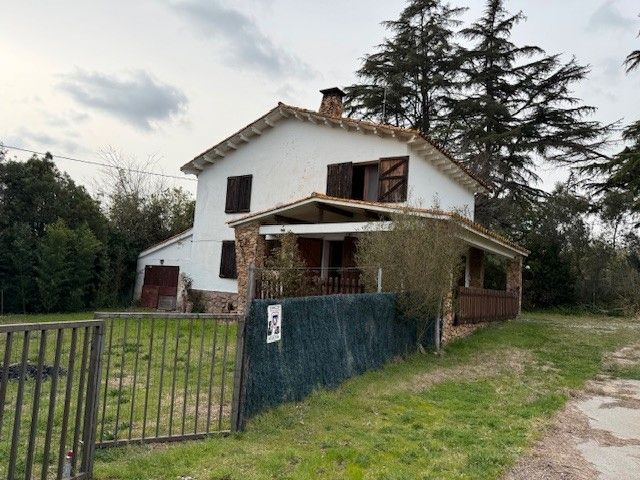 Exterior view of Country house for sale in Santa Maria de Palautordera  with Private garden and Swimming Pool