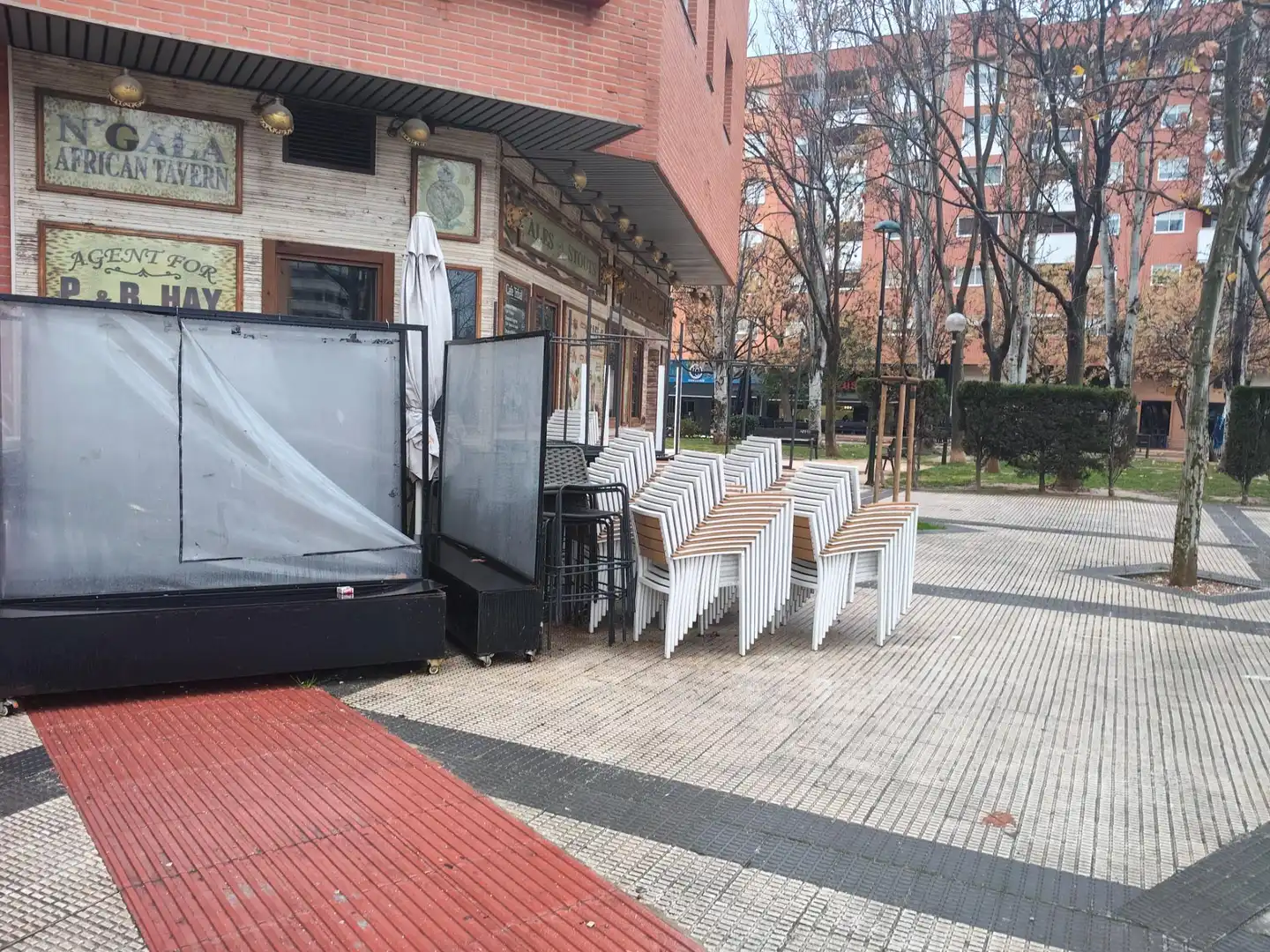Terraza de Local de alquiler en Zaragoza