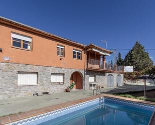 Exterior view of House or chalet for sale in Huétor de Santillán  with Private garden, Terrace and Storage room