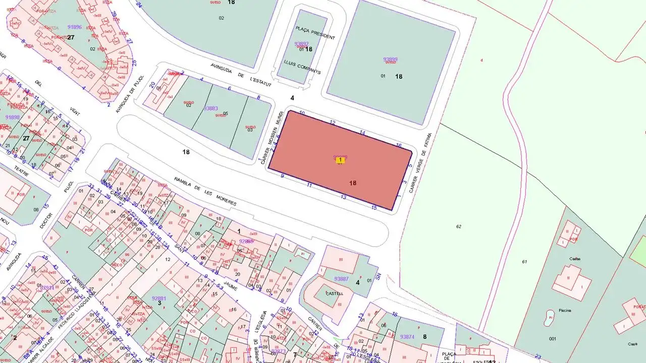Residential land for sale in Avenida Estatut De L', imagen 3