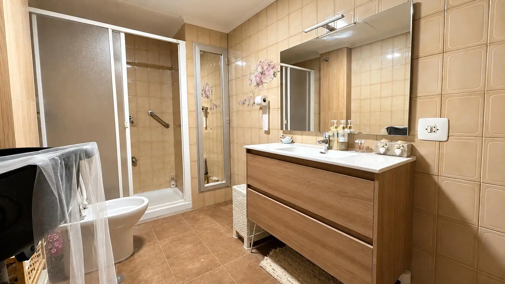 Badezimmer von Wohnung zum Verkauf in Cullera mit Balkon