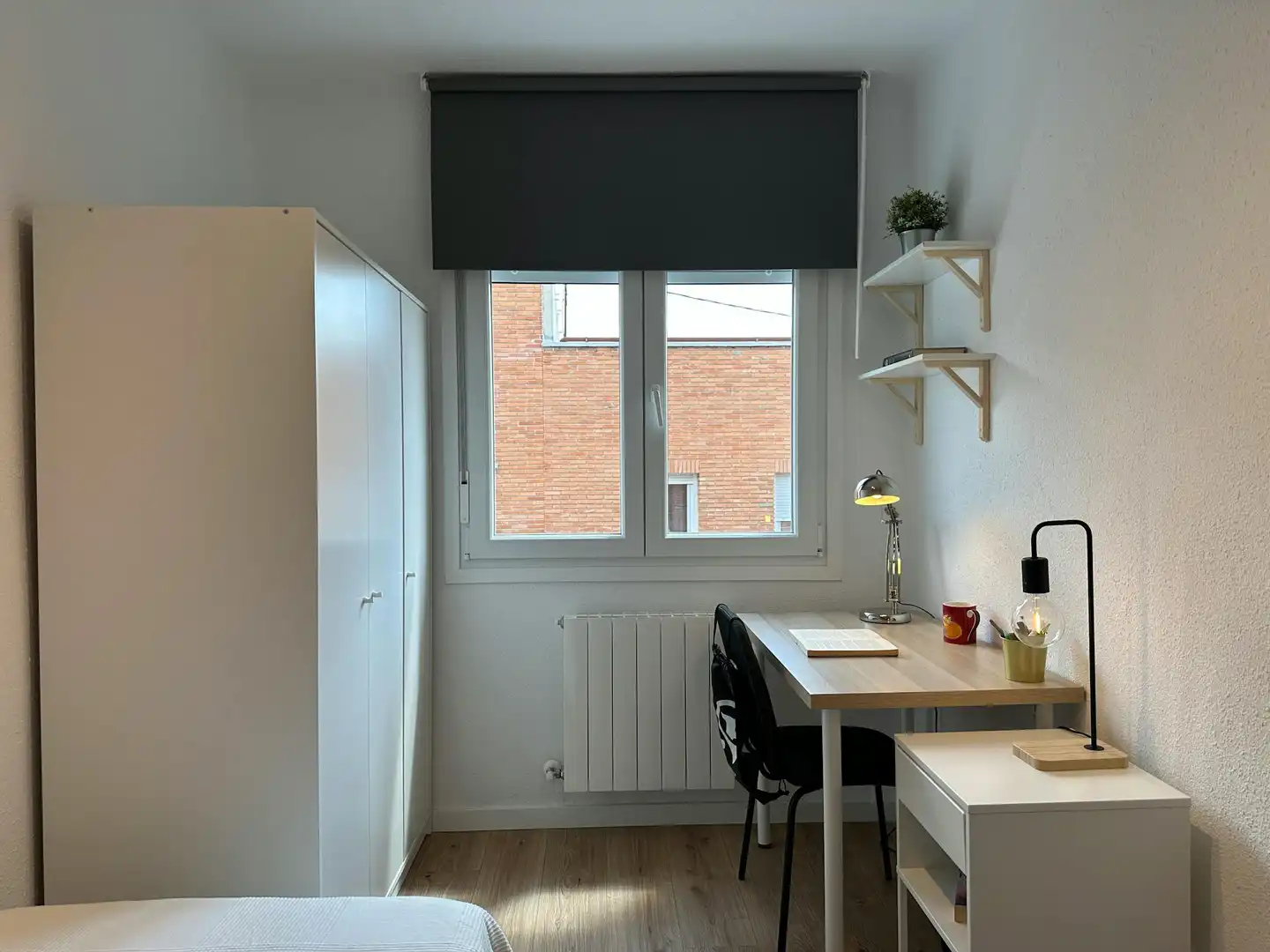 Bedroom of Flat for rent in Madrid  with Heating, Furnished and Washing machine