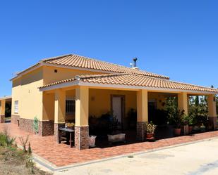Exterior view of Country house for sale in Gibraleón  with Air Conditioner and Terrace