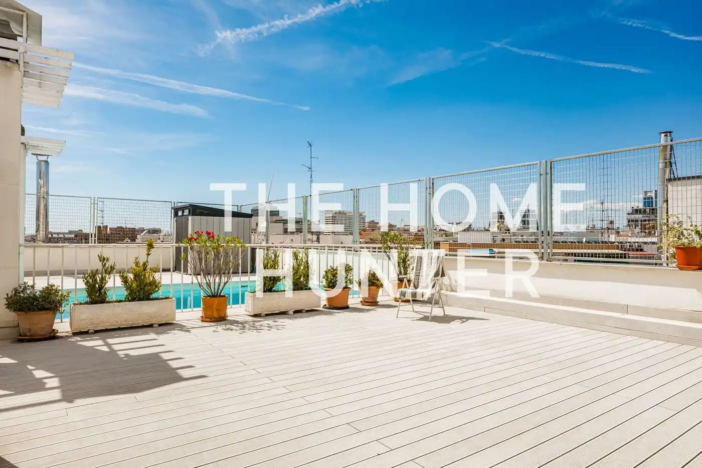 Terrace of Flat for rent in Madrid  with Heating and Furnished
