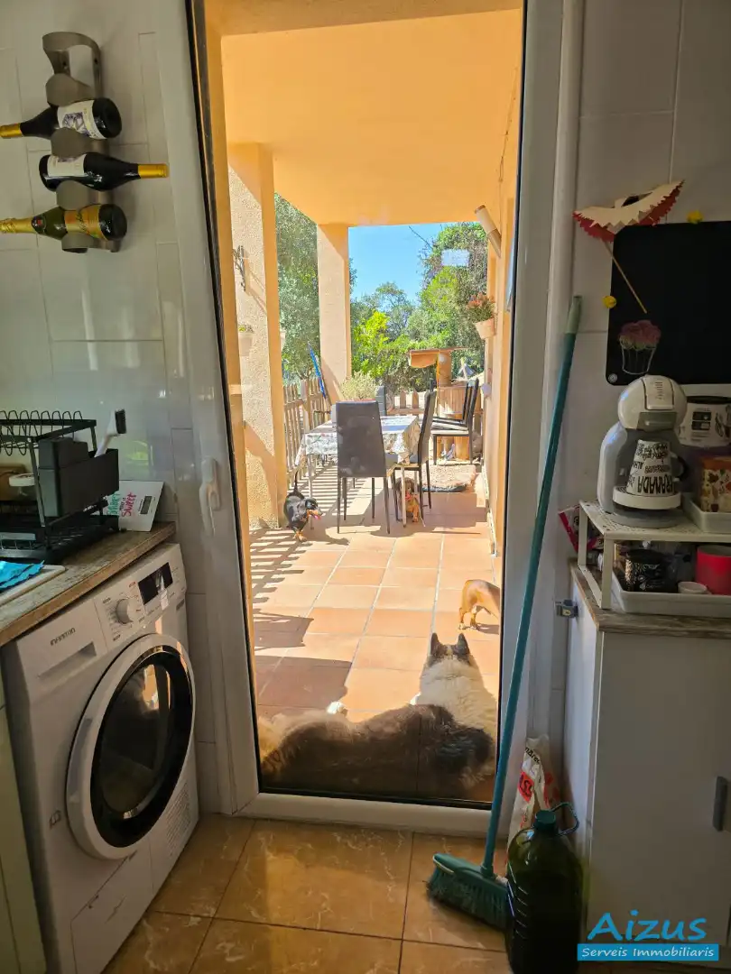 Balcony of Houses for sale in Santa Susanna  with Air Conditioner, Terrace and Oven