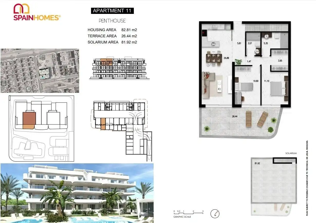 Apartament amb terrassa en venda a Orihuela Costa, imagen 45