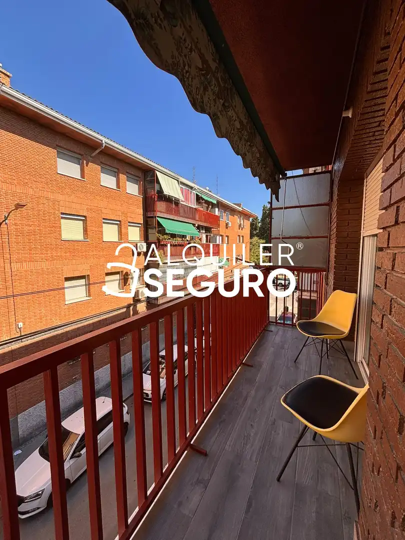 Terrasse von Wohnung zur Miete in Madrid mit Heizung und Terrasse