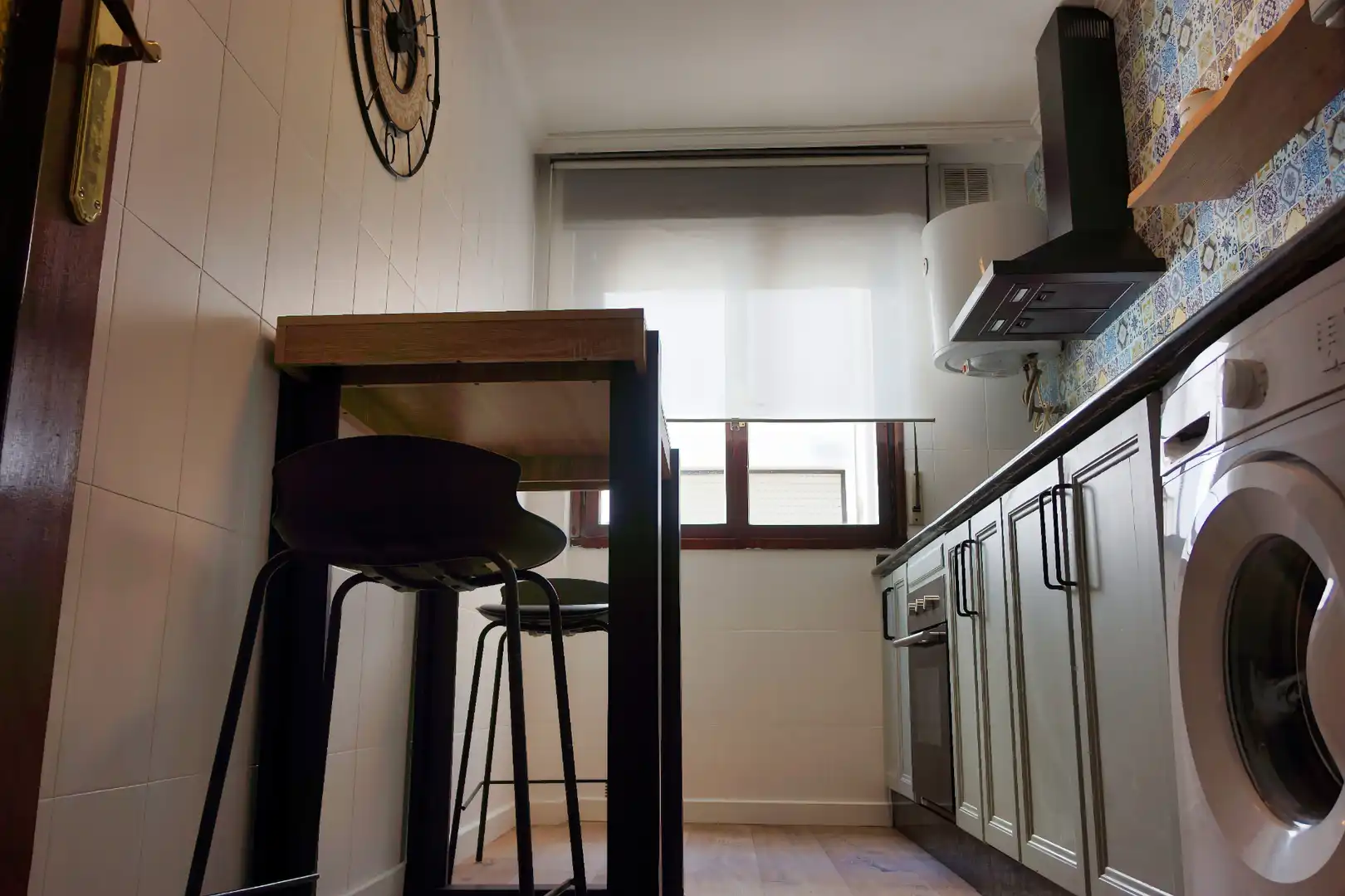 Kitchen of Flat for sale in Corvera de Asturias  with Parquet flooring, Storage room and Furnished
