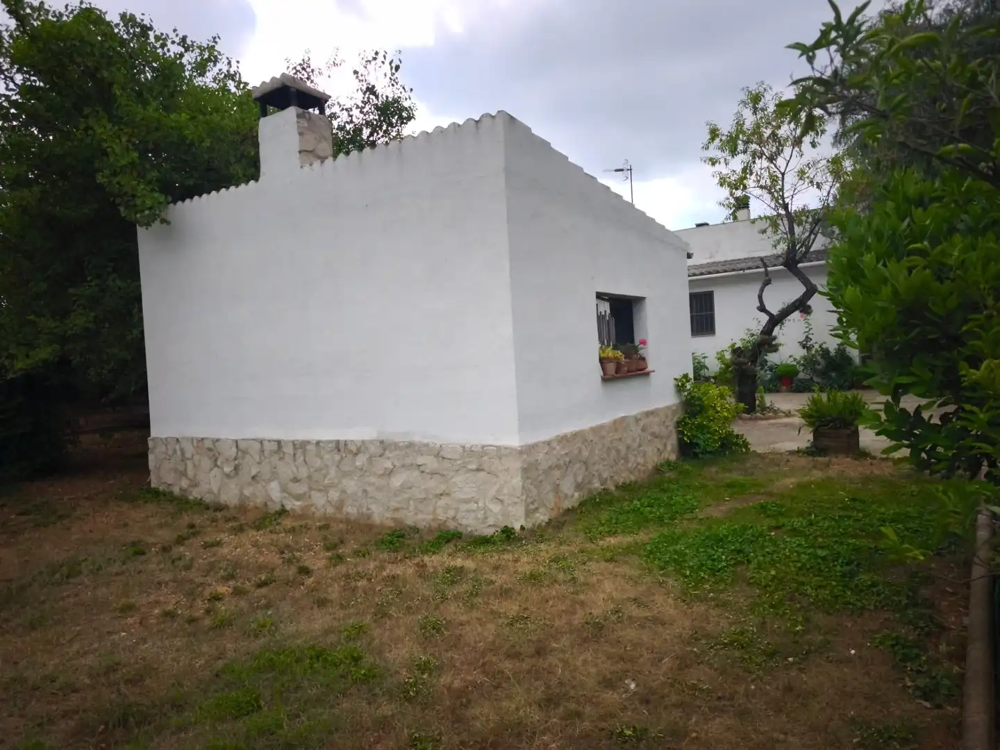 Vista exterior de Finca rústica en venda en Masdenverge amb Jardí privat, Traster i Moblat