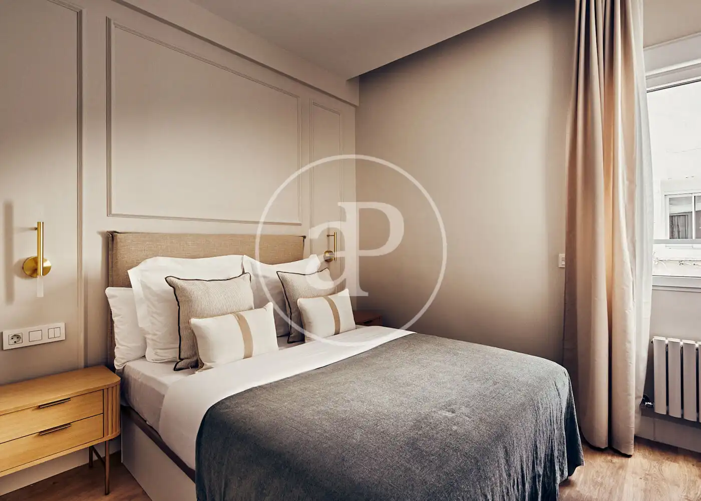 Schlafzimmer von Wohnung zum Verkauf in Madrid mit Klimaanlage, Heizung und Terrasse