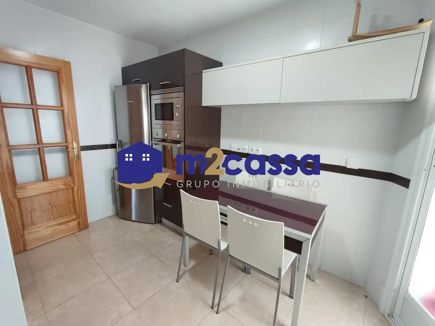 Küche von Wohnung zum Verkauf in Lorca mit Klimaanlage und Abstellraum