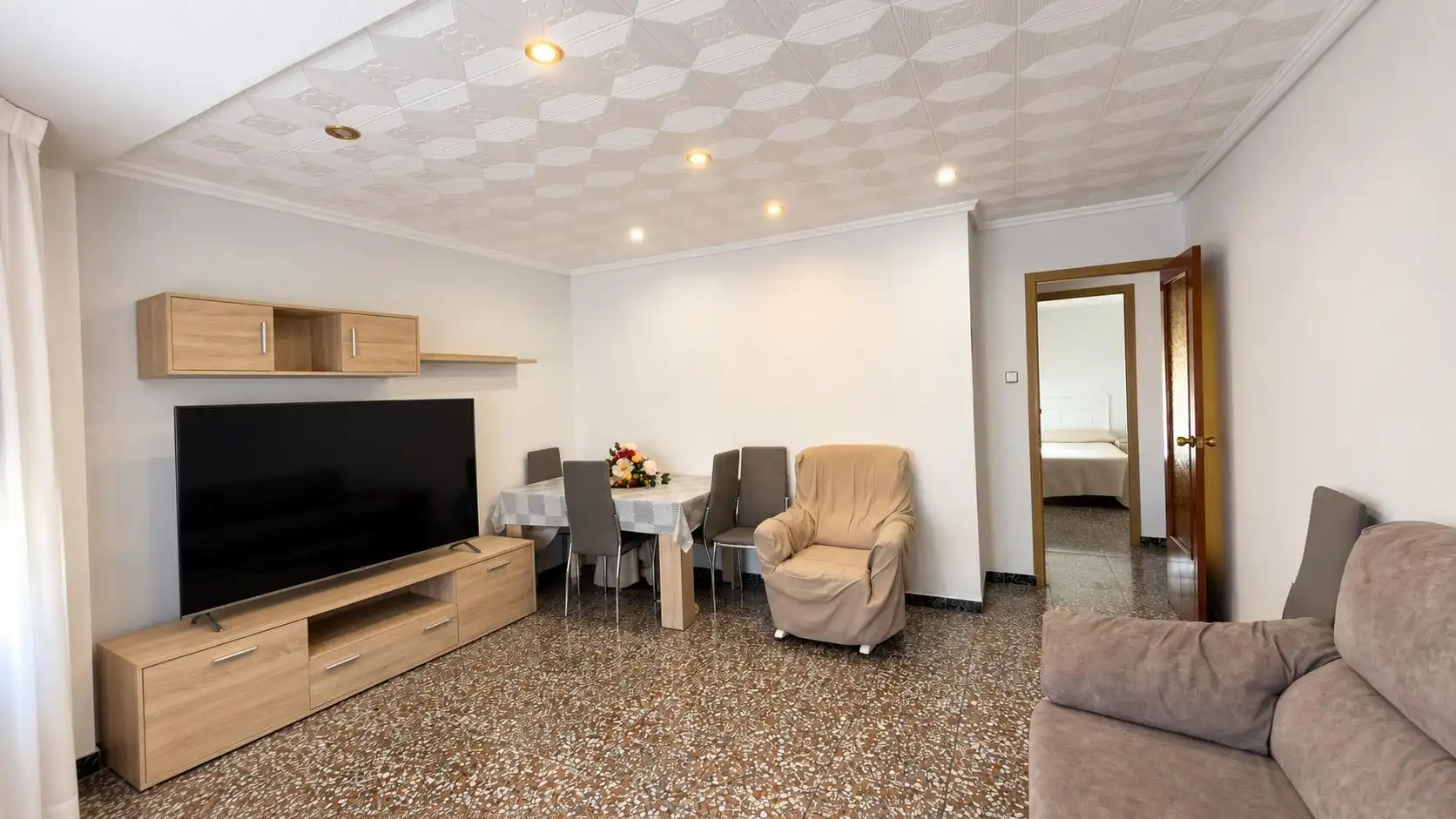 Sala d'estar de Pis en venda en Elche / Elx amb Aire condicionat, Calefacció i Balcó