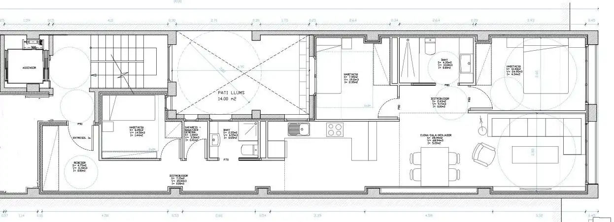 Wohnung zur Miete in Sant Roc