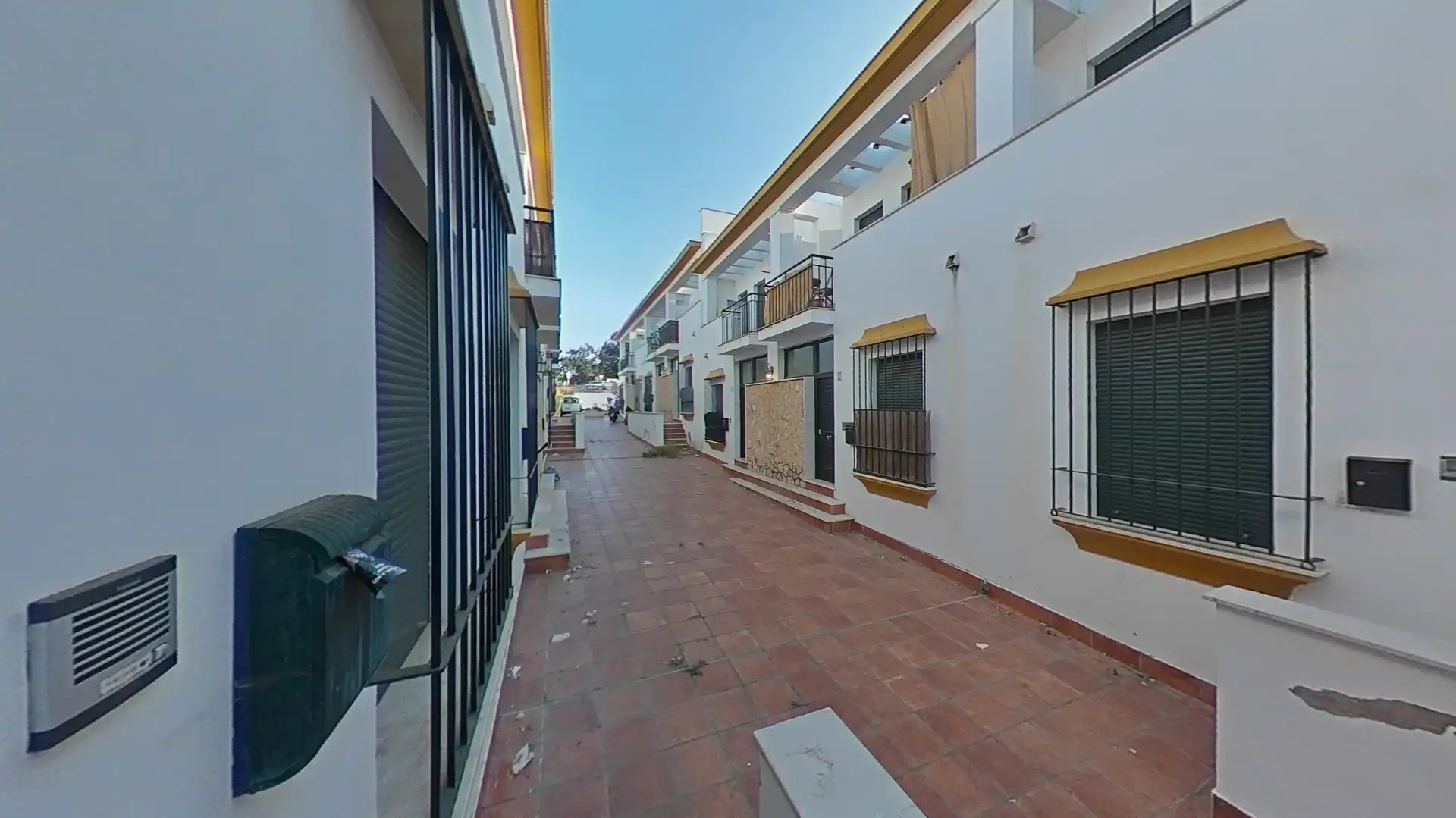 Vista exterior de Casa adosada en venta en Isla Cristina con Balcón