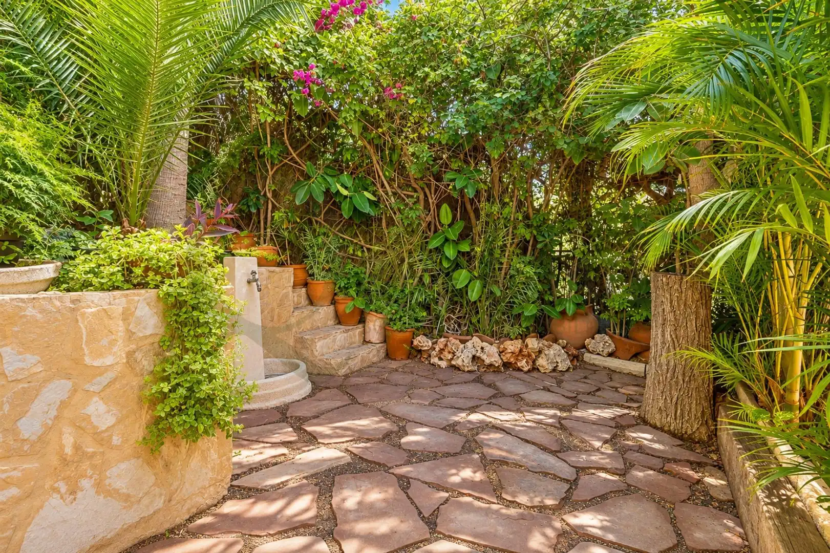 Terrasse von Haus oder Chalet zum Verkauf in Alicante / Alacant mit Klimaanlage, Heizung und Privatgarten