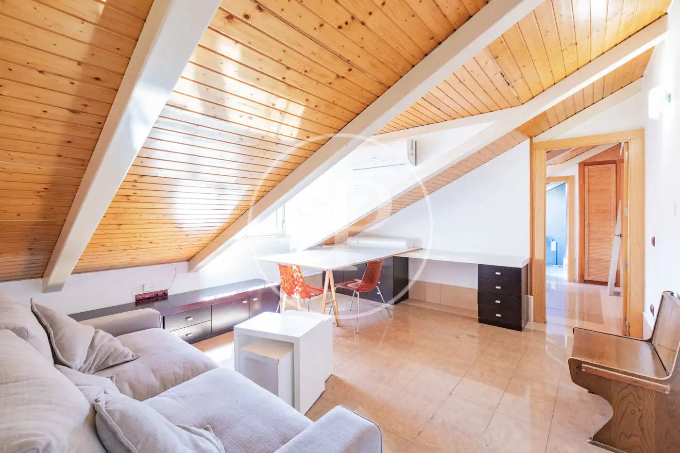 Wohnzimmer von Wohnung zum Verkauf in Madrid mit Klimaanlage, Heizung und Möbliert