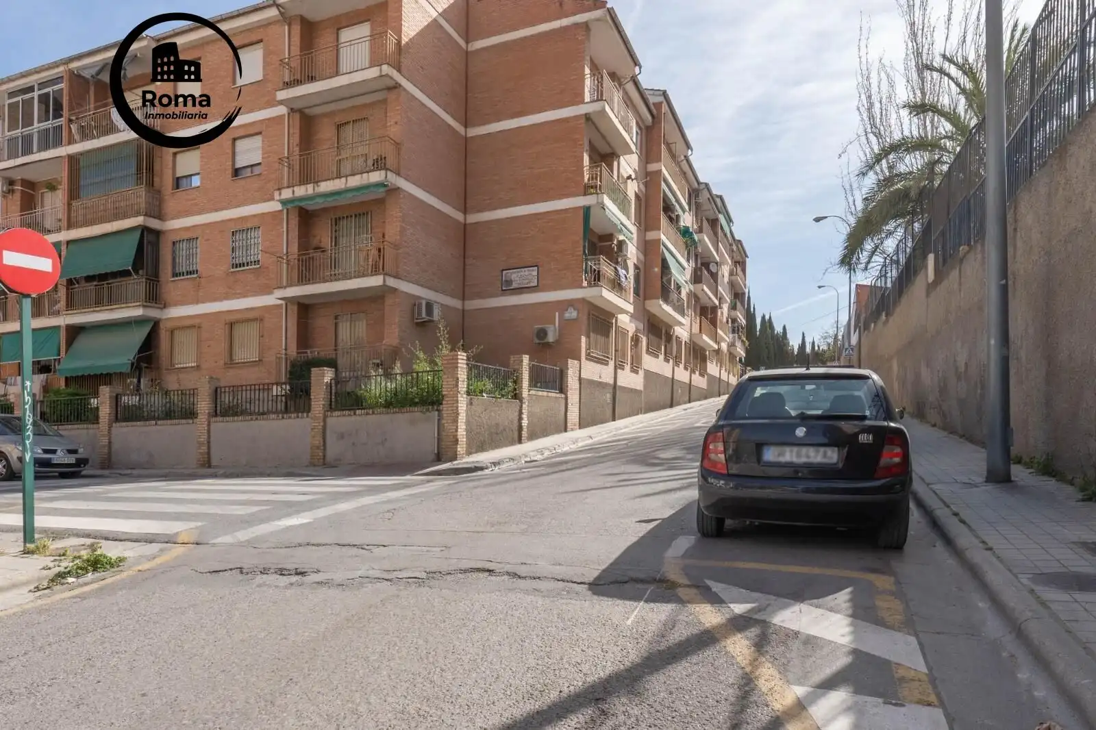 Vista exterior de Piso en venta en Granada con Aire acondicionado, Calefacción y Terraza