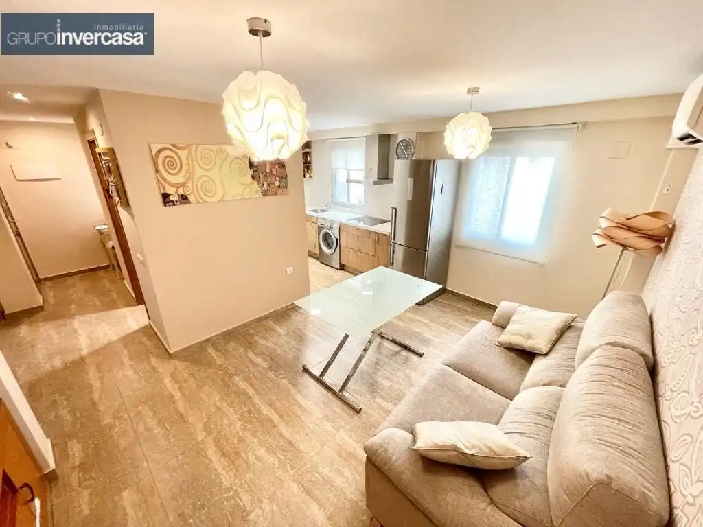 Wohnzimmer von Wohnung zur Miete in Manises mit Klimaanlage, Heizung und Möbliert